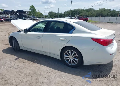 2015 Infiniti Q50 Premium from USA, damaged, VIN JN1BV7AP4FM345115